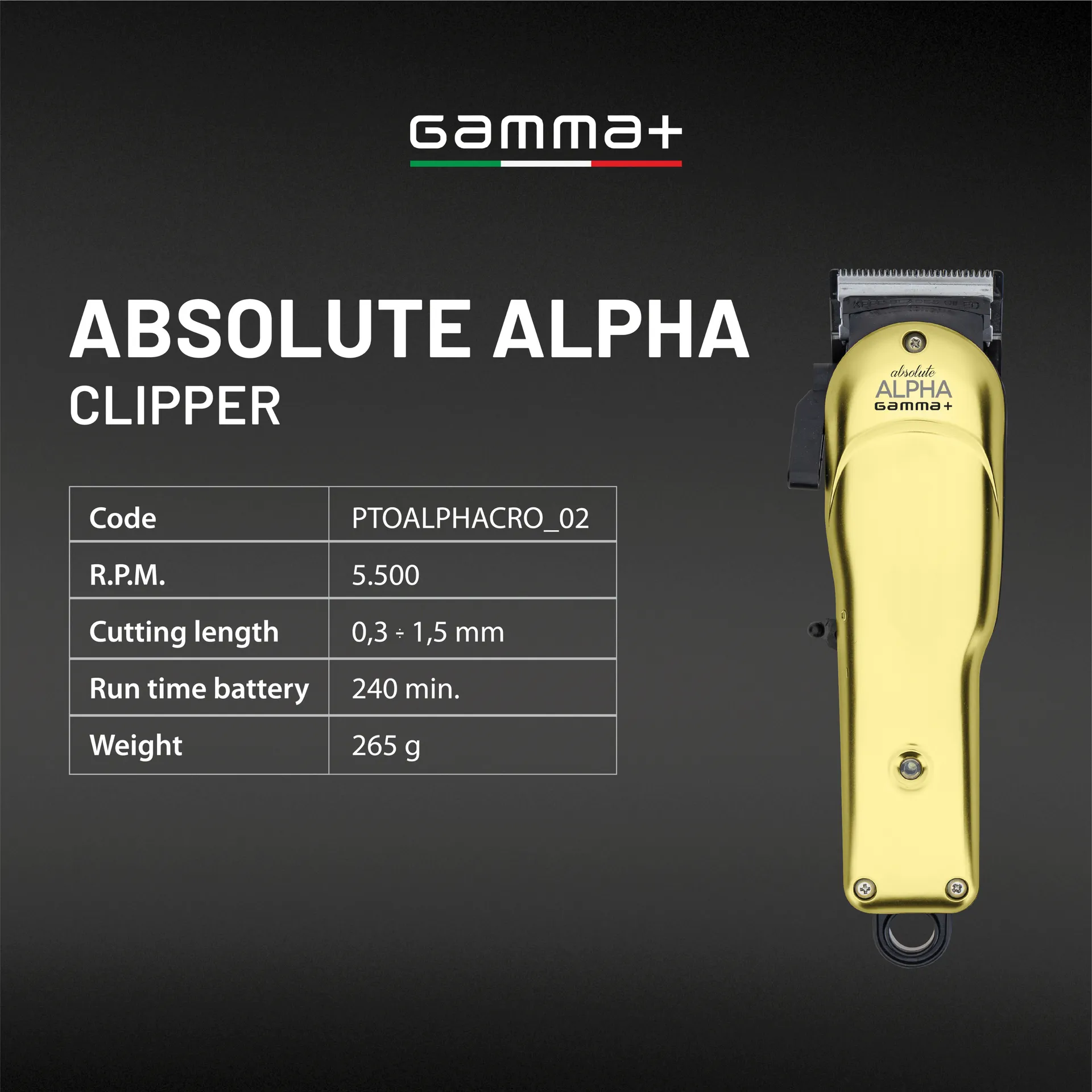 ABSOLUTE ALPHA CLIPPER View 1