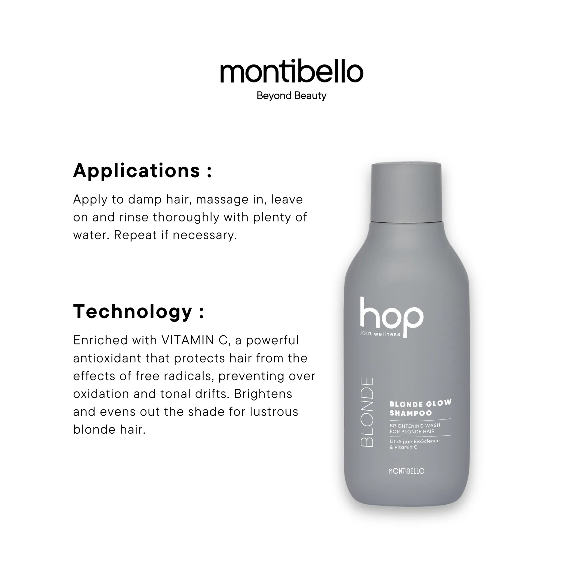 BLONDE GLOW SHAMPOO Feature 1